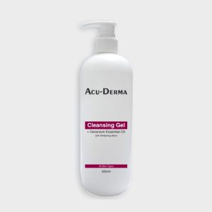 Acu-Derma Cleansing Gel + Geranium Essensial Oil 500 Ml