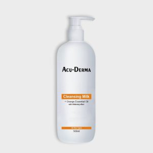 Acu-Derma Cleansing Milk + Orange Essensial Oil 500 Ml