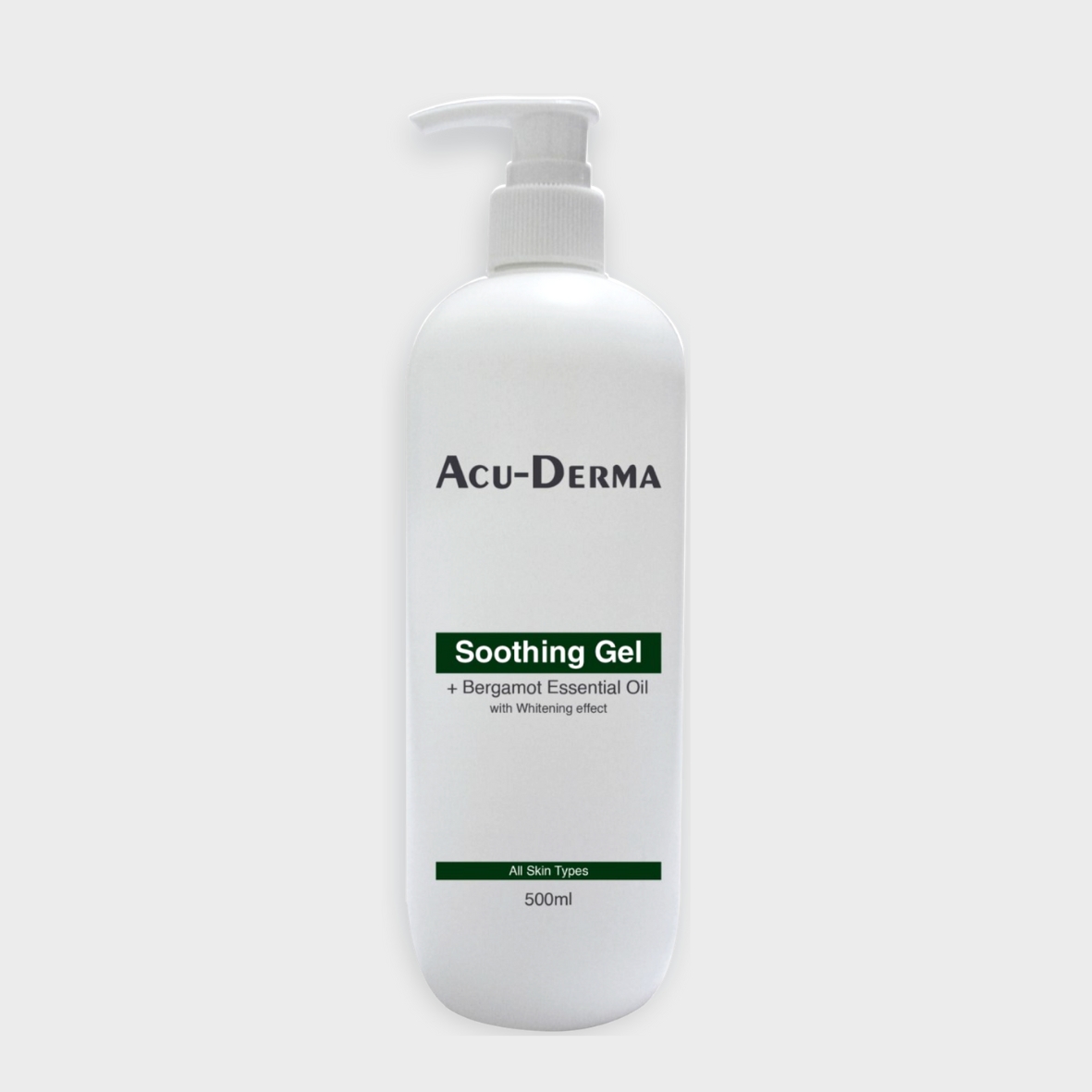 Acu-Derma Soothing Gel + Bergarmot Essensial Oil 500 Ml